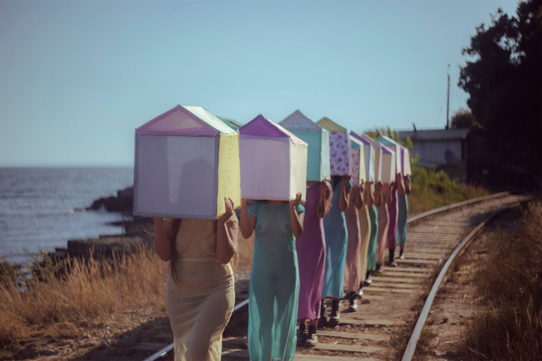 Cheril Linett, De la serie Poética de las Aguas, Mares de Carne, 2022, registro fotográfico Gi del Río